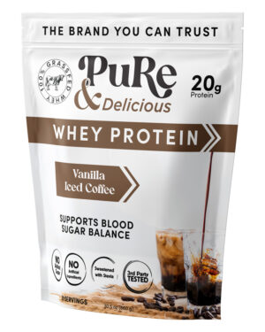 Whey Protein Powder vanilla Iced Coffee